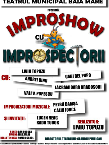 afis teatru improspectorii